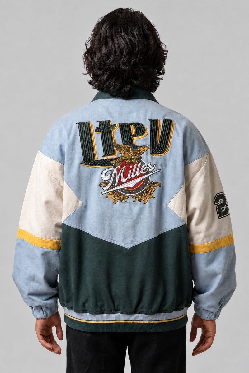 Veste Y2K 'Campus Retro' — vue de dos, Y2K CLUB