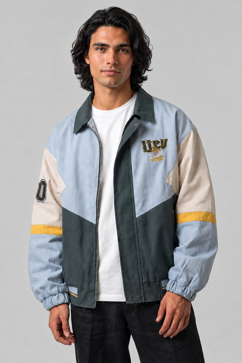 Veste Y2K 'Campus Retro' — vue de face, Y2K CLUB