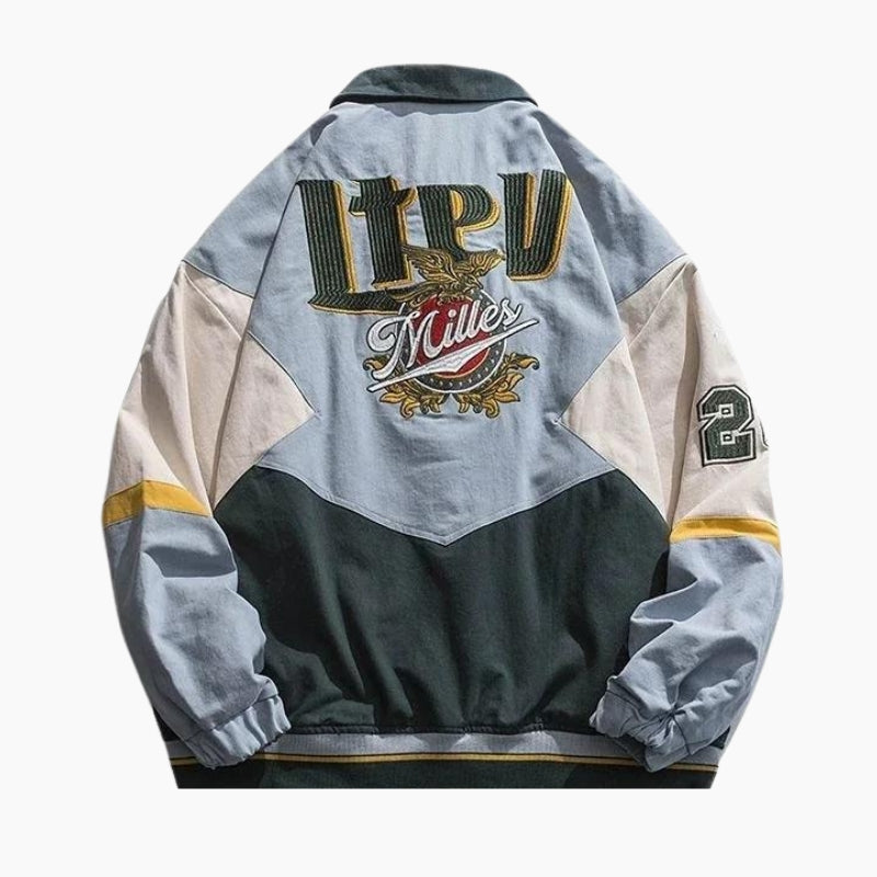 Veste Y2K mixte édition 'Campus Retro'