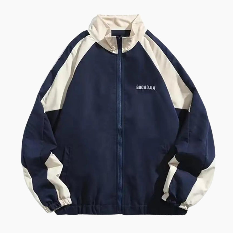 Veste Y2K 'Navy Block'