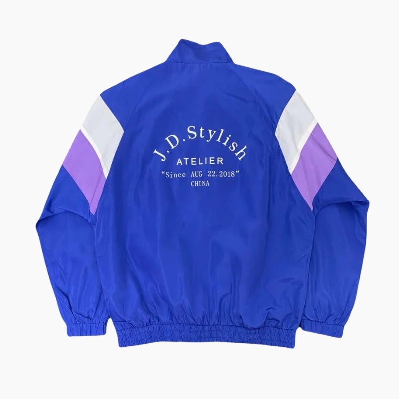 Veste Y2K Mixte édition 'Retro Sport Blue';